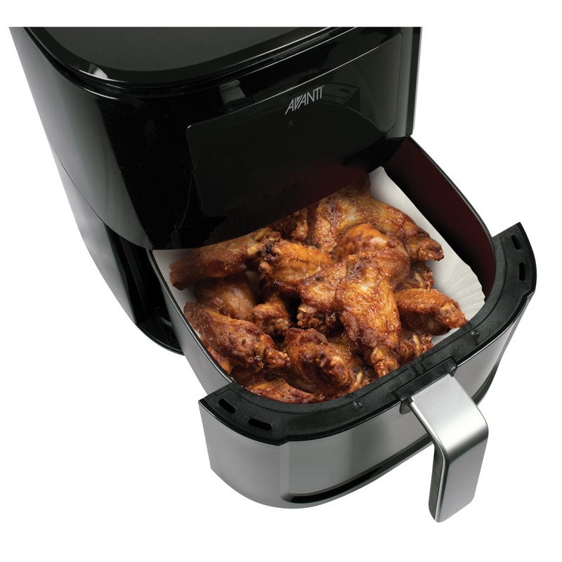 Avanti Air Fryer Square Disposable Inserts 100-Piece, Large