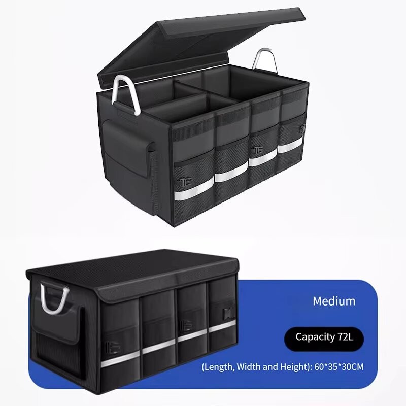 OrganiMax Car Trunk Organizer Collapsible Waterproof