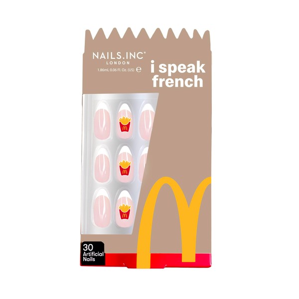 Nails.INC x McDonald’s Artificial Nail Set