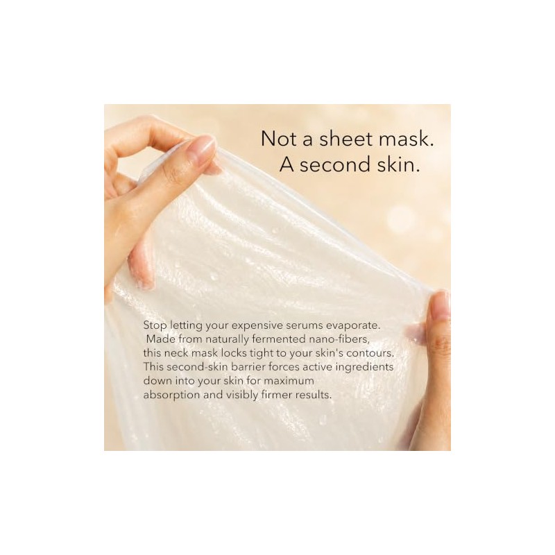 Neck Lifting Hydrating Firming Intense Treatment Bio - Cellulose Mask