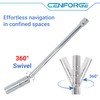 CENFORGE Cenfoge 6-PC Magnetic Swivel Spark Plug Socket Set, Includes