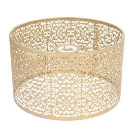 Lamp Shade Hollow Out Metal Lampshade E27 E14 Universal Use Good Heat Dissipation Exquisite Lamp Cover Gold