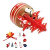 Christmas Music Box Wood Christmas Musical Box Xmas Decoration Gifts