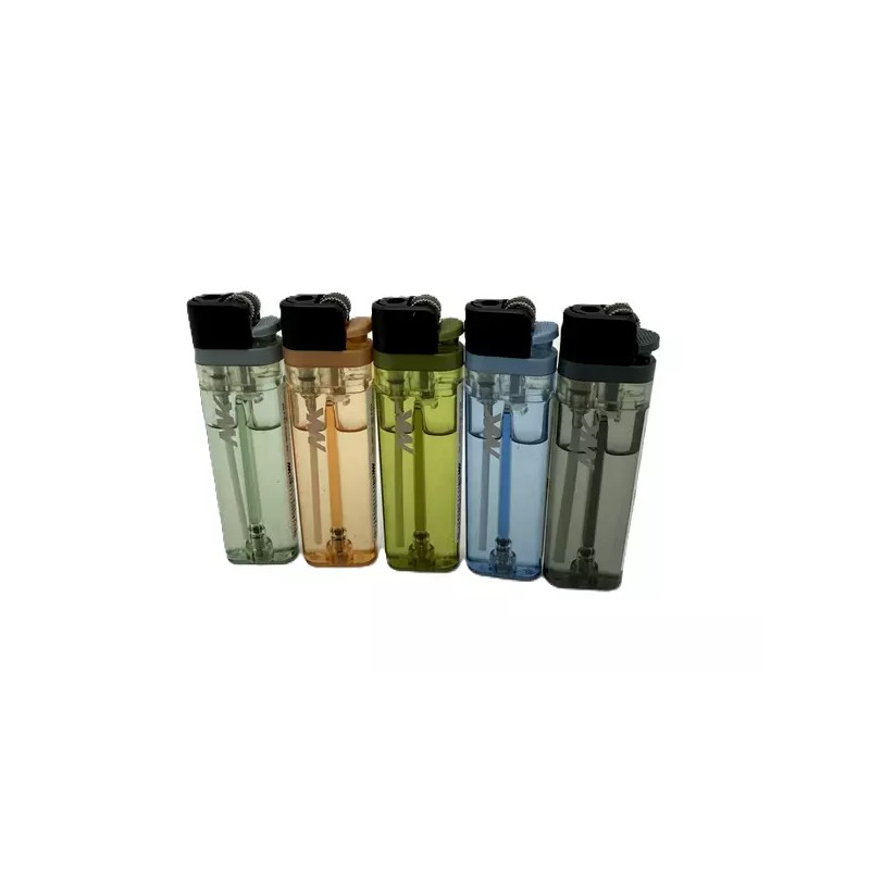 MK 50 Ct MK Plus Five Assorted Color Refillable Lighter