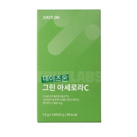 Days On Green Acerola C 2 Box Naturally Derived Vitamin C Home Shopping / 데이즈온 그린 아세로라 C 2박스 자연 유래 비타민C 홈쇼핑