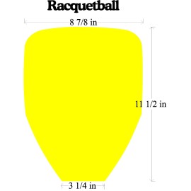 Racquet Art - Stencil - Tennis, Badminton, Squash, Racquetball - OM Yoga - Racquetball