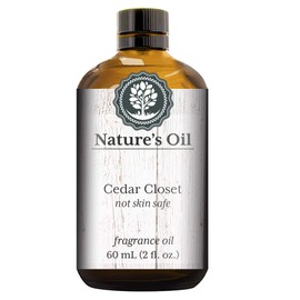 Cedar Closet Fragrance Oil (60ml) For Diffusers, Candles, Home Scents, Linen Spray, Slime