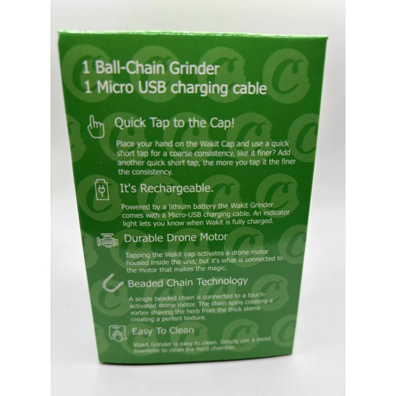 ELECTRIC KITCHEN GRINDER - RANDOM GRAPHIC DESIGNS- COOKIES & BACKWOOD