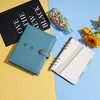 WASON A5 Diary PU Leather Composition Notebook Ruled Binder Journal