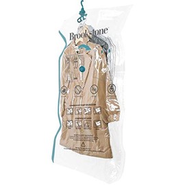 Brookstone BKH1413, Hanging Vacuum Storage Bag/Clear