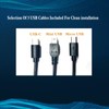 Hifihia Dashcam Power Adapter (16-Pin Type B) Compatible with Jeep