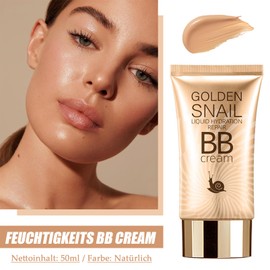 BB Cream, Make Up Foundation, Feuchtigkeits Concealer BB Creme, Atmungsaktives & Leichtgewicht Gesichtscreme, Reparatur & Hautaufhellung Getönte Tagescreme für Natürliche Hauttöne, Tinted Hydrator