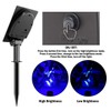 T-SUNUS Solar Spot Lights Blue Light, Solar Landscape Spotlights Outdoor