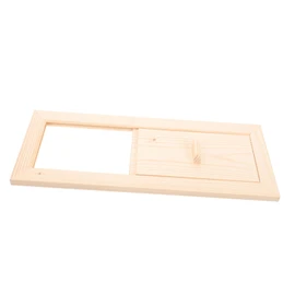 BESPORTBLE Wooden Sauna Air Vent Grille Durable Cedar Ventilation Opening for Steam Easy Installation for Fresh Air Flow High Temperature and Humidity Resistant for Sauna Rooms