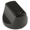 SPARES2GO Black Control Switch Knobs for Hotpoint Oven Cooker (Pack