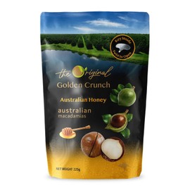 The Original Golden Crunch Macadamias Australian Honey 225g