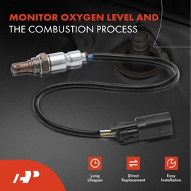 A-Premium - Sensor de oxígeno O2 compatible con Jeep Cherokee 14-20, Compass 19-22, Wrangler JK 2018, Renegade y Chrysler 200 15-17 y Dodge Dart 13-16 y Fiat 500X y Ram ProMaster City, 2.4L 3.6L,