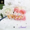 Blooming mother-of-pearl flower handmade nail tip✨ - Long stiletto /