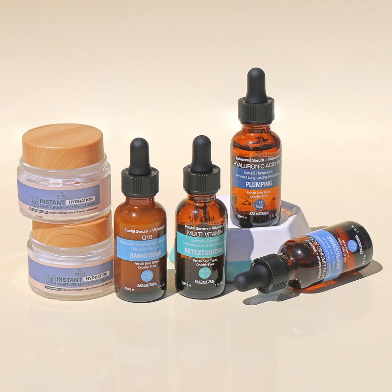 Purifect Soothing Lavender Facial Serum, Naturally Relaxes Skin for Radiant