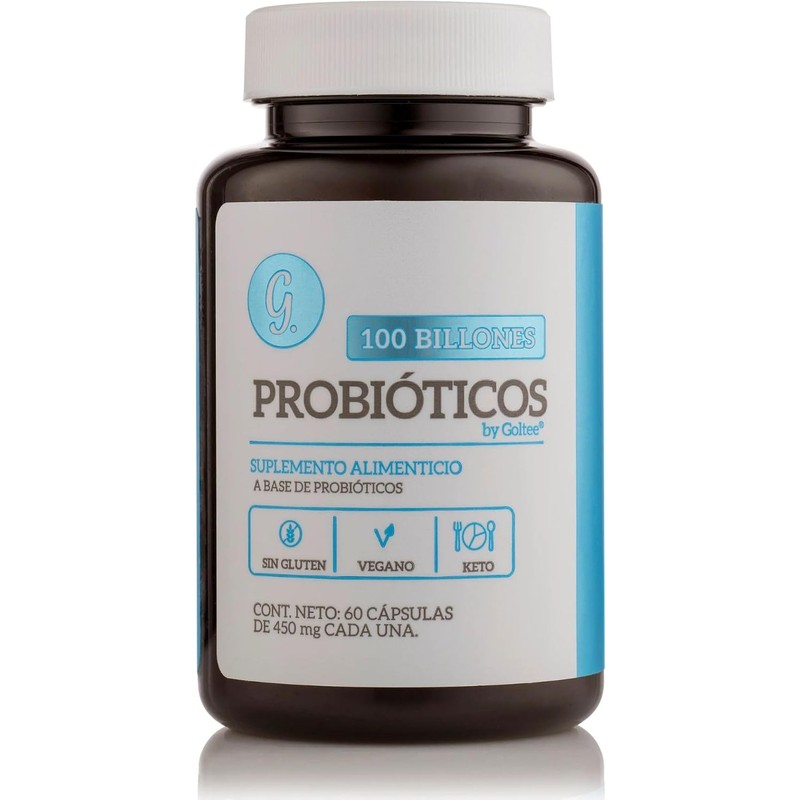 Probióticos 100 Billones UFC 10 Cepas con Lactobacillus y Bifidobacterium