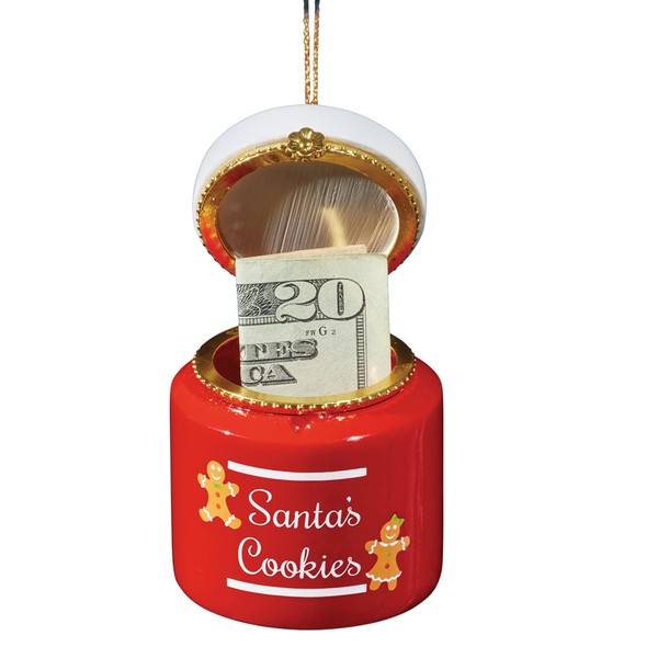 Collections Etc Charming Festive Trinket Christmas Ornament