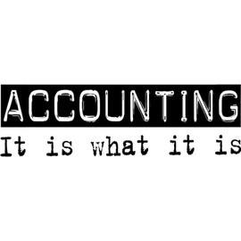 CafePress Accounting is 10" Wall Clock for Livingroom, Kitchen, or Office