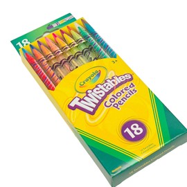 Crayola Twistable Colored Pencils For Kids Fun School Supplies 18 Count