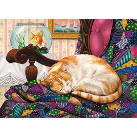 Cobble Hill 1000 Piece Puzzle Sweet Dreams-Sample Poster Included