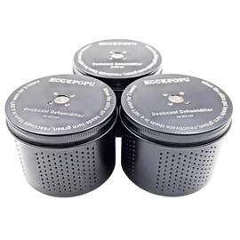 Gun Safe Dehumidifier, Moisture Absorbers for Storage, Closets, Cars and Cabinets, 200G Desiccant Canister for Gun Safe(3 Units)
