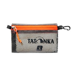 Tatonka Zip Pouch - Flat Storage and Document Bag in Various Sizes and as a Set - Transparent, Waterproof and Robust, Black, S (15 x 10 cm)
