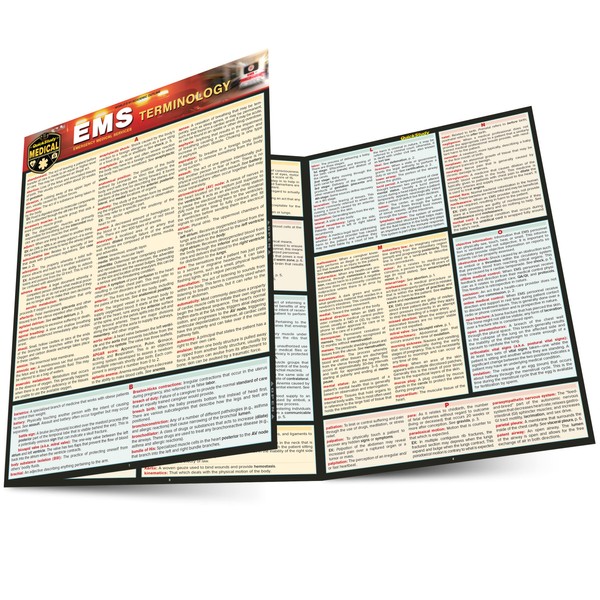 EMS Terminology: A Quickstudy Laminated Reference Guide