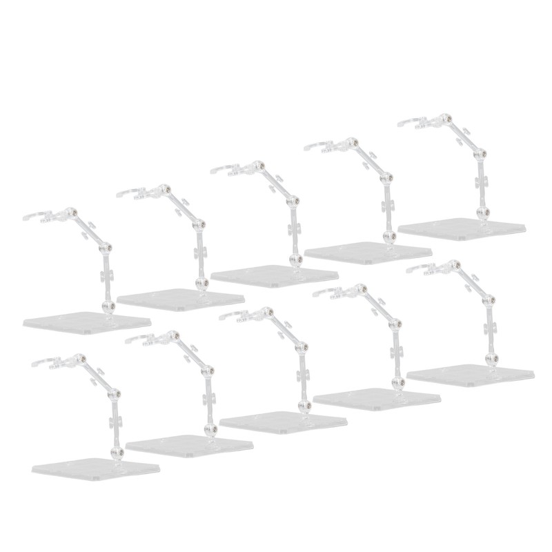 10 Pcs Figure Model Stand High Stability Figure Display Holder