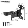HILLMASTER 1-3/8" Flat Back Wall Mount Chain Link Fork Latch,