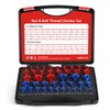 Giwaelro Nut and Bolt Thread Checker - 44 PCS Nut
