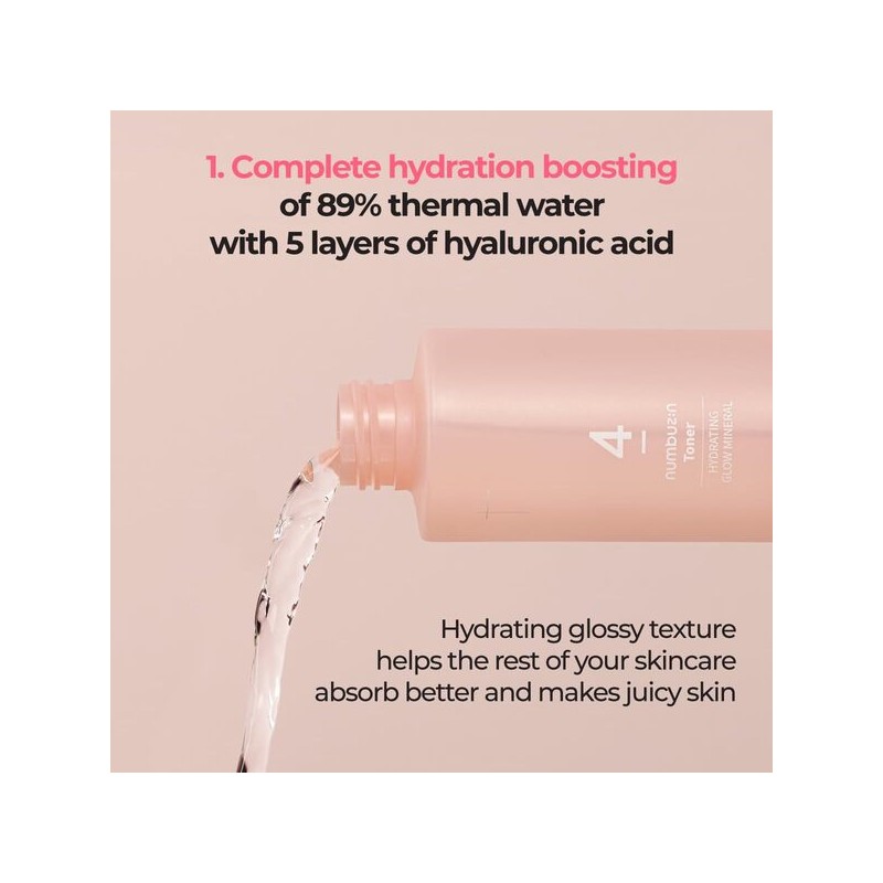 Numbuzin [Numbuzin]No.4 Hydration Glow Mineral Toner 200ml
