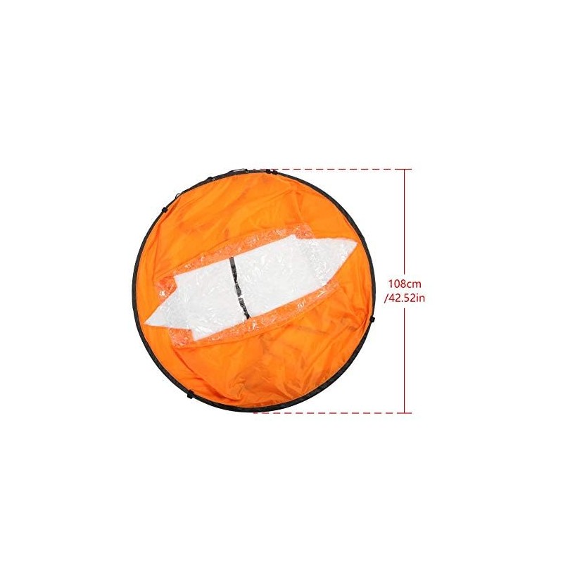 Wind Sail, PVC Foldable Board Wind Sail with Transparent Window