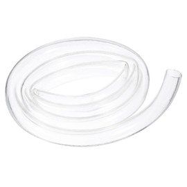 sourcing map PVC Tubing, 26.5mm ID x 32.5mm OD - 6 Feet Long Clear Vinyl Water Pipe, Lightweight Plastic Flexible Water Pipe for Aquaponics, Air Hose, Irrigation