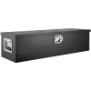 Aluminum Truck Bed Tool Box 39x13x10 Diamond Plate Design Side