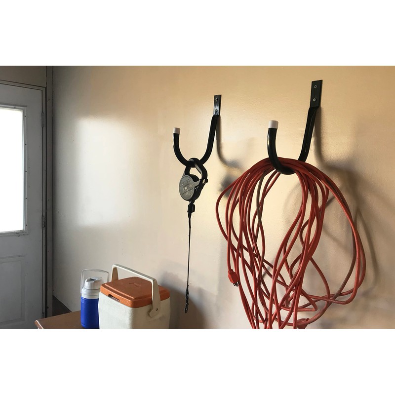 8093E Incredibly Heavy Duty Steel Garage Storage/Medium Utility Hooks, 2