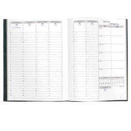Exacompta 2026 Refill For Visual Planner - Time Management Appointment Organizer
