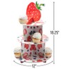 Mixed Berry Cupcake Stand