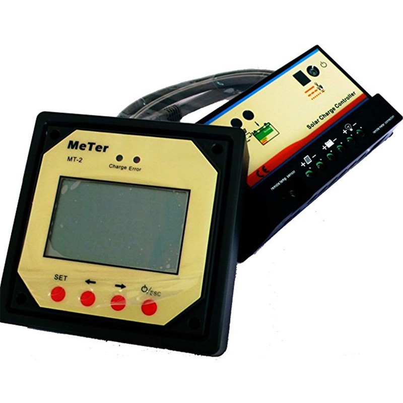 EPEVER PWM Solar Charge Controller EPIPDB-COM Series 10A+ Remote Meter