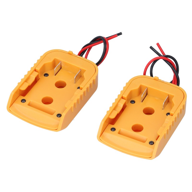 Battery Adapter Dock Power Mount Connector with 14 Gauge Wire