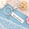 Guardian Angel Keyring, Christening Gift, Christian Gifts, Baby Shower Decoration