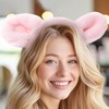 Bear Ear Headband | Cute Plush Makeup Headband,Hair Accessories, Non