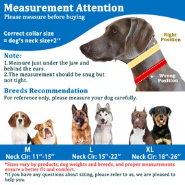 Mayerzon Martingale No Pull Dog Collar for Medium Large Dogs, Patented Hidden Adjustable Reflective Anti Pull Training Walking Collar with Buckle for Pitbull, German Shepherd, Rottweiler (M, Black)