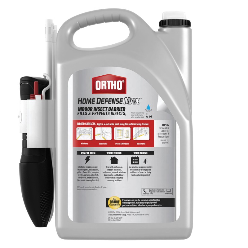 Ortho Home Defense Max Indoor Insect Barrier Refill, Kills Ants,