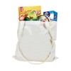 eBuyGB Pack of 3 Cotton Shopper Canvas & Beach Tote