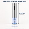Rechargeable Electric Wine Opener with Foil Cutter USB C Charging