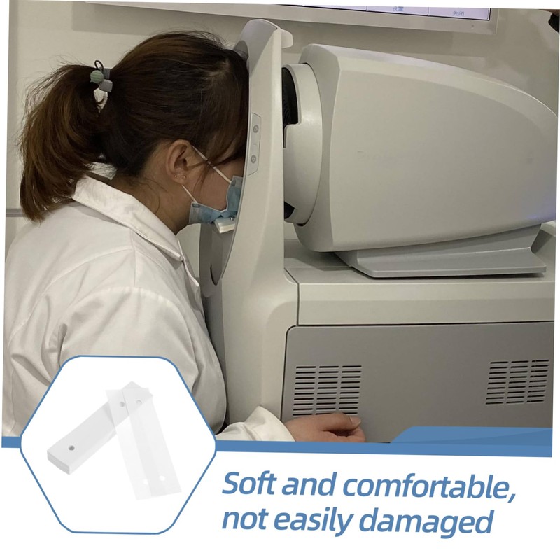 KOMBIUDA Disposable Chinrest Paper for Optometry Equipment Durable Smooth Edges